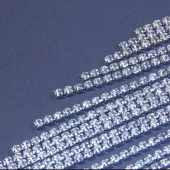 🎀 Sparkling Tassel Rhinestone Bracelet - Picture 5 of 7